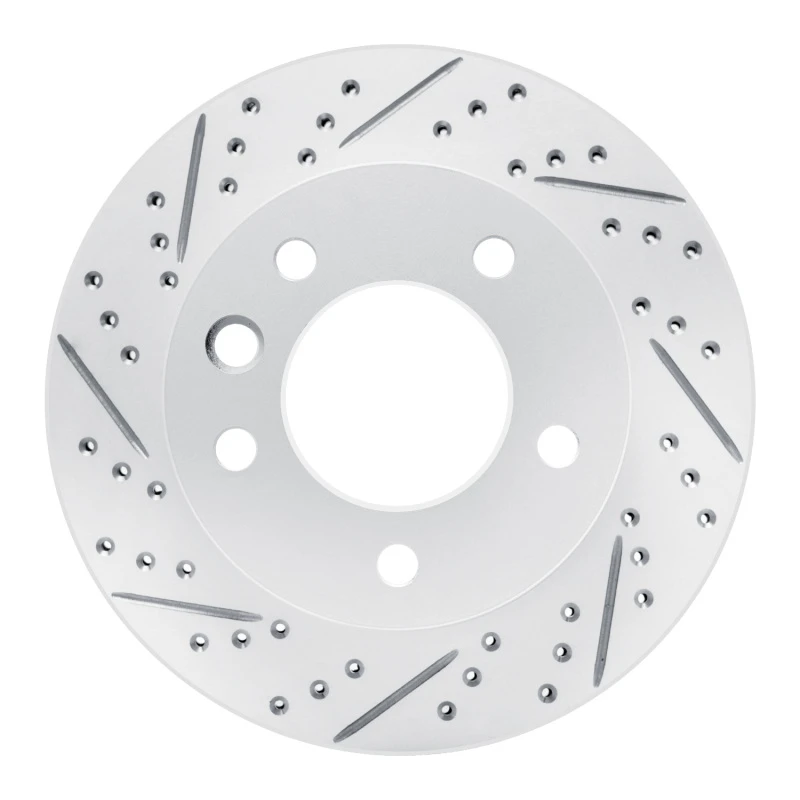 DFC 02-06 Dodge Sprinter 3500 Front Left Drilled & Slotted Geoperformance Rotor
