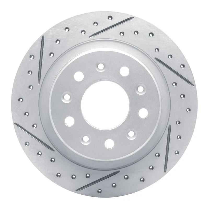 DFC 16-25 Buick Envista Rear Left Drilled & Slotted Geoperformance Rotor