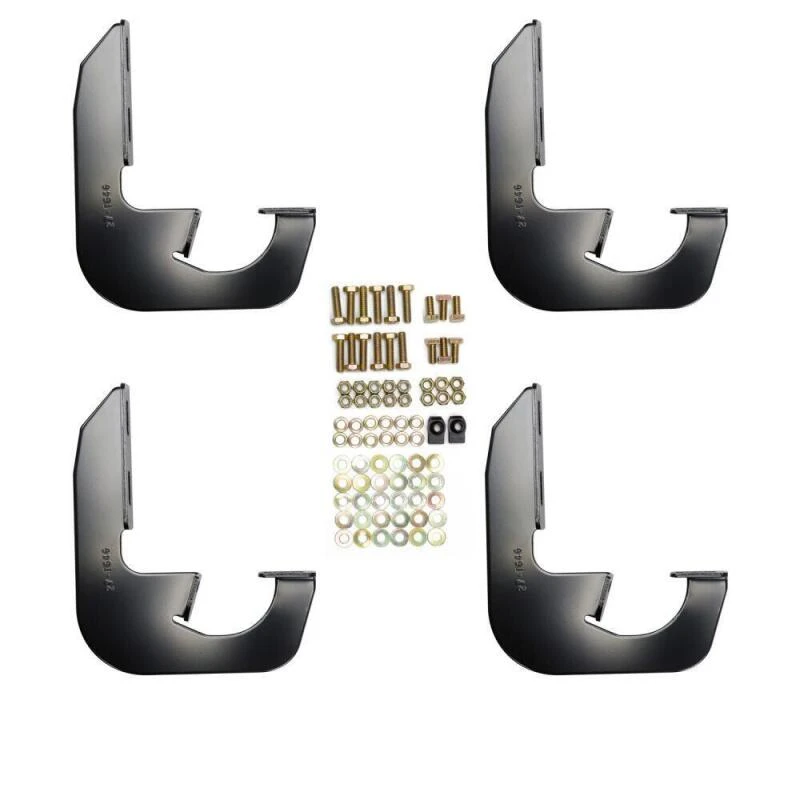 Westin 2014-2018 Chevy Silverado 1500 Reg Cab (Rocker Mount) Running Board Mount Kit - Black