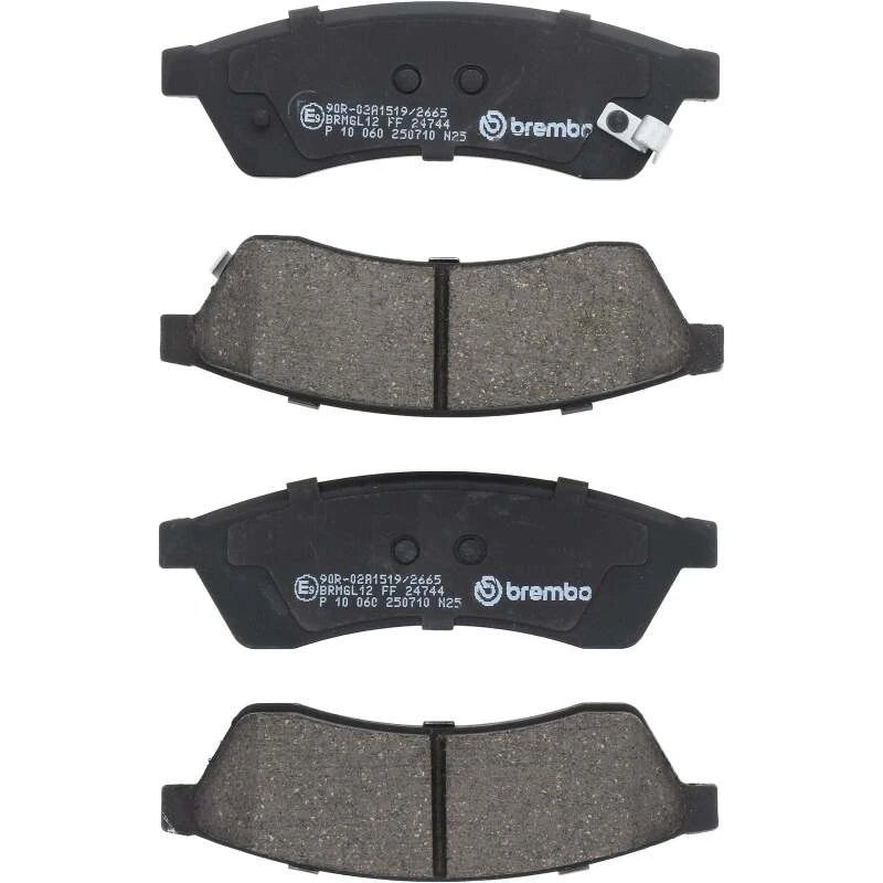 Brembo OE PRIME Low-Met Bremsbelag für 04-06 Suzuki Verona – Hinterachse