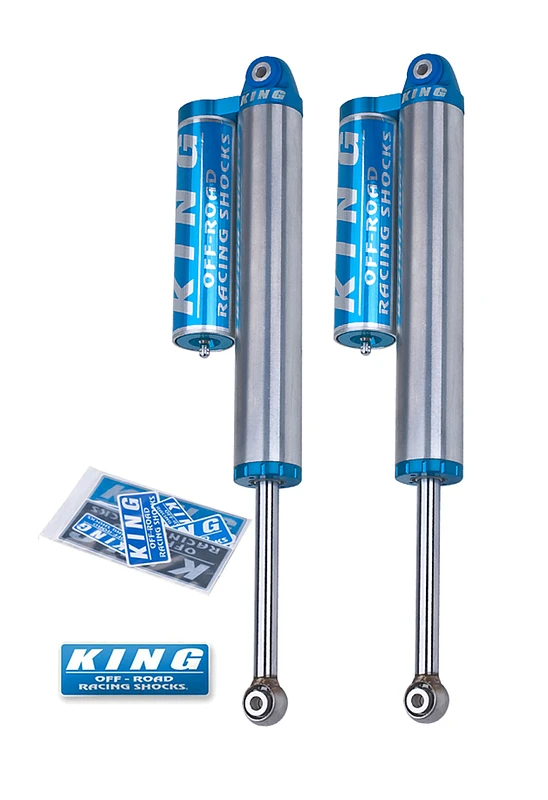 King Shocks Rear 2.5 Dia Piggyback Reservoir Shock Pair for 02-10 Hummer H2