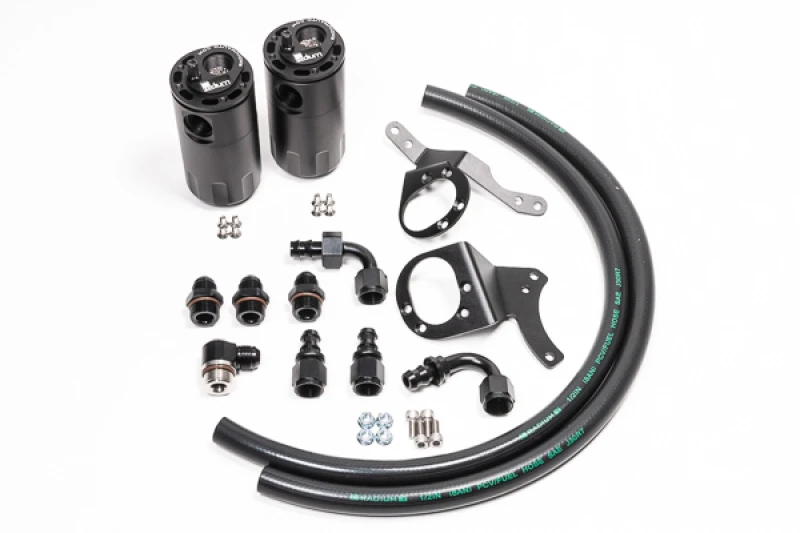 Radium Engineering Dualer Auffangbehälter-Kit für 15-17 Mustang GT Fluid Lock