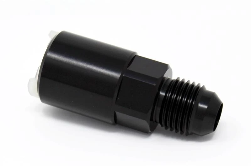 Torque Solution Push-On Quick Disconnect Adapter Fitting: 3/8IN SAE to -8AN Male Flare