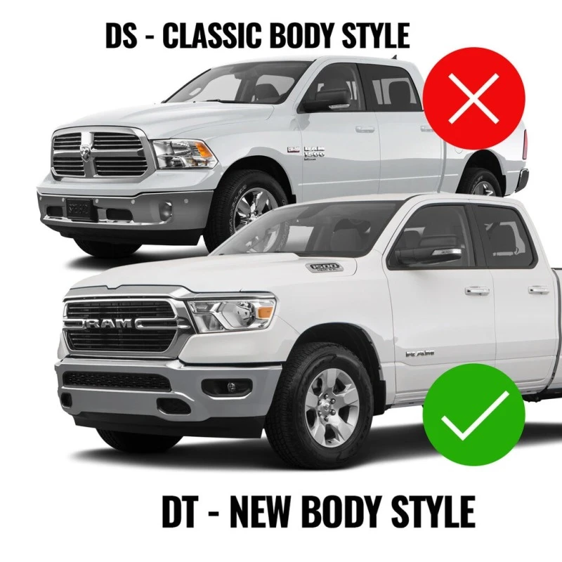 BD Diesel Auspuffkrümmer-Kit für 2019–2024 Dodge/Ram 1500 5.7L Hemi DT