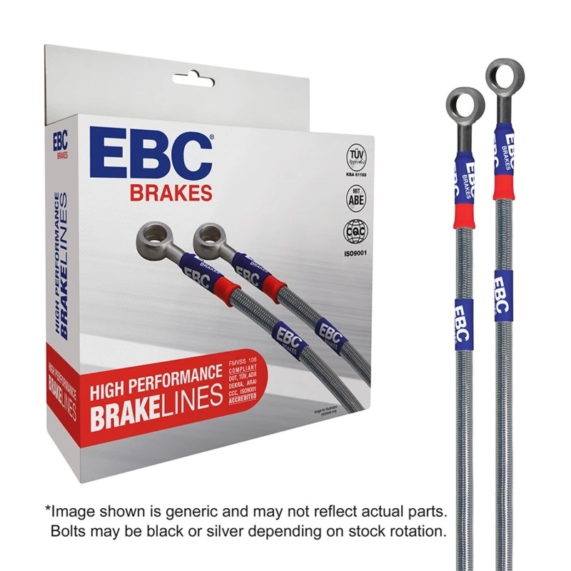 EBC Stainless Steel Brake Line Kit for 95-96 Mitsubishi Lancer Evo 3 2.00L