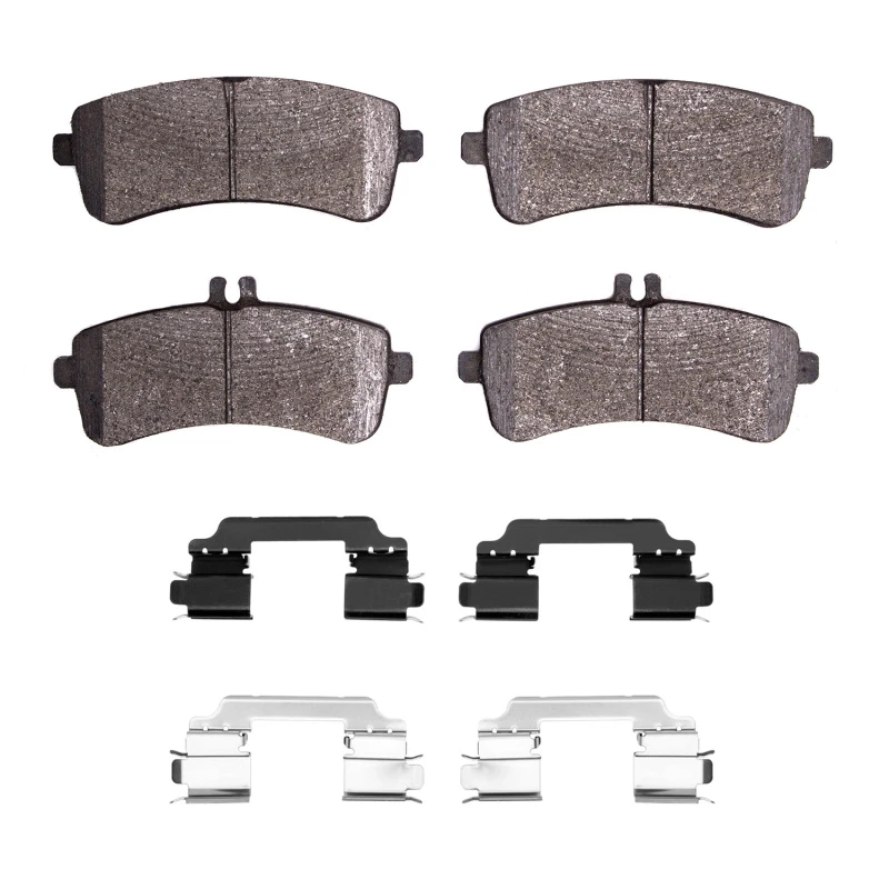 DFC 13-19 Mercedes-Benz SL65 AMG Rear 5000 Advanced Low Metallic Brake Pads and Hardware Kit