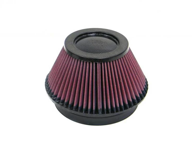 K&N Universeller Runder Konischer Kohlefaser-Luftfilter 6 Zoll Flg ID Zentriert/7,5 Zoll B OD/4,5 Zoll T OD/4 Zoll H