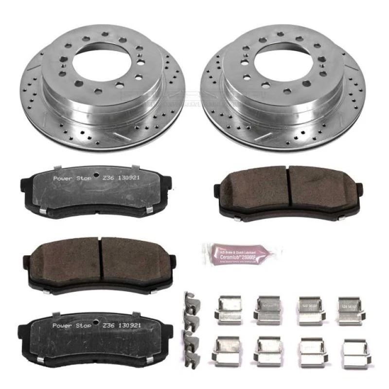 powerstop_K2405-36-679460a49169e Power Stop 03-09 Lexus GX470 Rear Z36 Truck & Tow Brake Kit