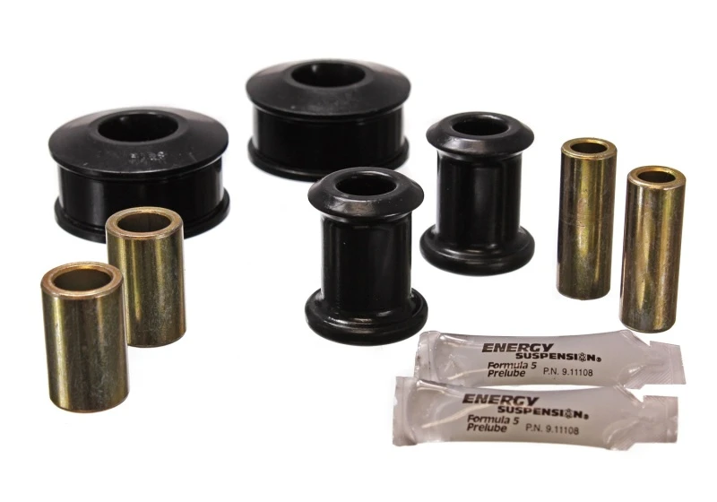 Energy Suspension 93-99 Volkswagen Cabrio/Golf III/GTI/Jetta III Schwarzes Vorderes Kontrollarmbuchsen-Set