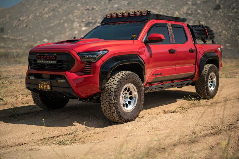 DV8 Offroad Rock Sliders für 2024–2025 Toyota Tacoma Double Cab