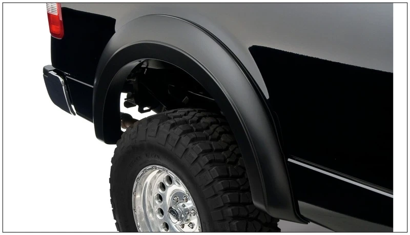 Bushwacker 04-08 Ford F-150 Styleside Extend-A-Fender-Stil-Verbreiterungen 2-teilig 66,0/78,0/96,0in Bett - Schwarz