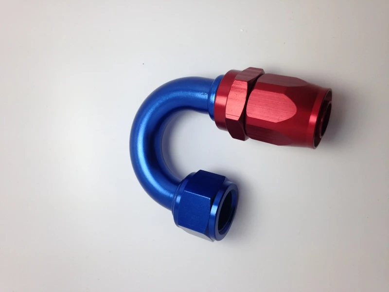 Fragola -10AN Nut x -12AN Hose Reducing Hose End 180 Degree
