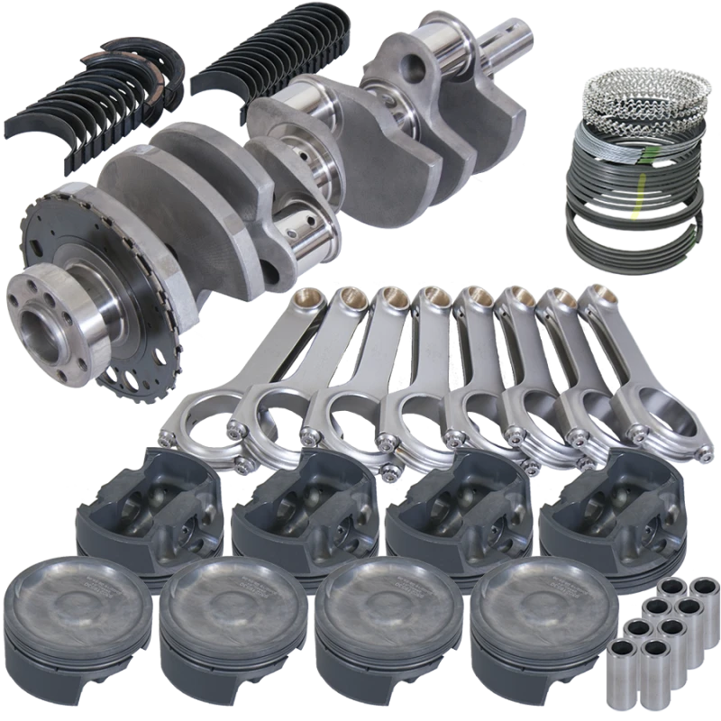 Eagle Chevy LS3 Kurbelwellen-Baugruppe mit 4.000 Zoll Hub und 6.125 Zoll H-Beam Pleuel