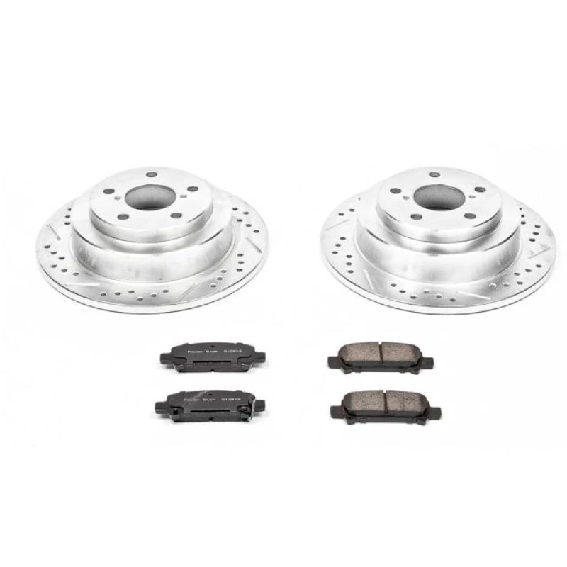 Power Stop Rear Z23 Evolution Sport Brake Kit for 98-03 Subaru Forester