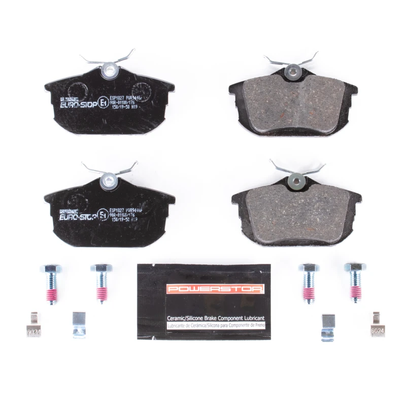 Power Stop 00-04 Volvo V40 Euro-Stop ECE-R90 Rear Brake Pads
