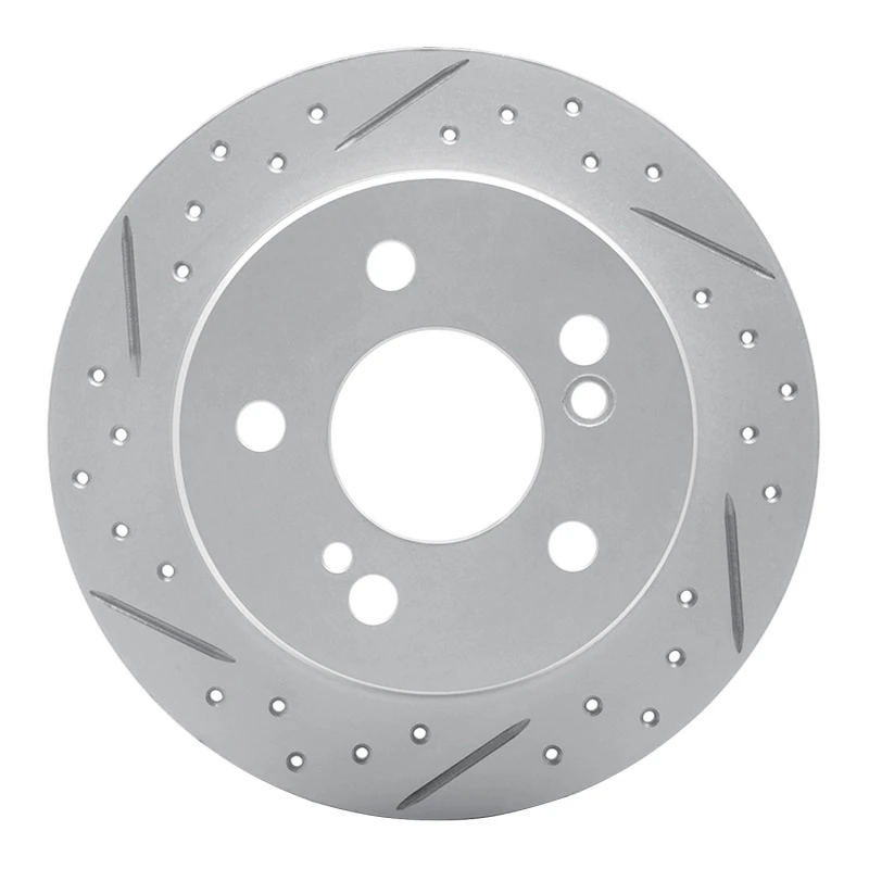 DFC 83-95 Mercedes-Benz E300 Rear Left Drilled & Slotted Geoperformance Rotor