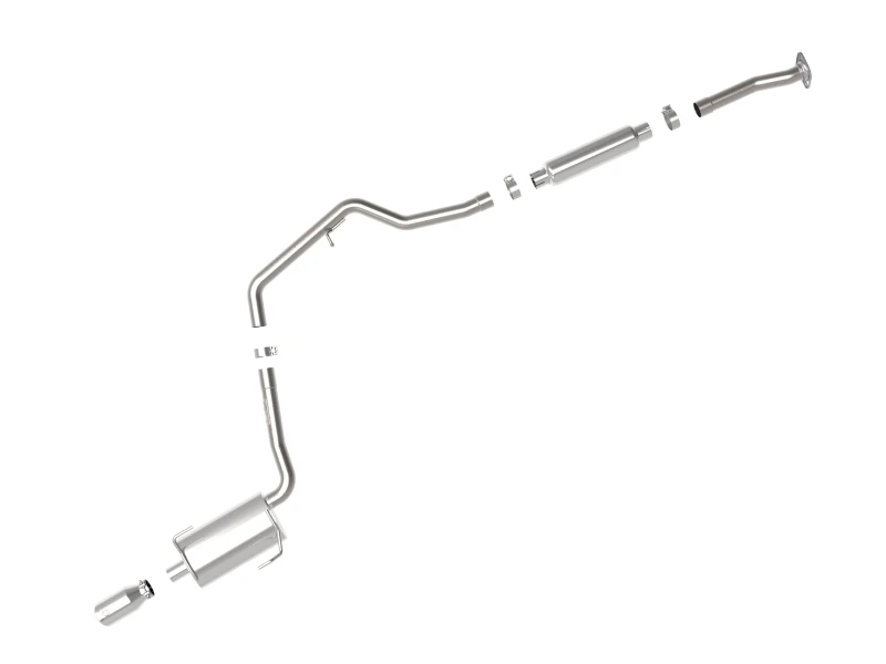aFe POWER Takeda 12-16 Subaru Impreza 2.0L 2.5in 304SS CB Auspuff mit polierten Endrohren