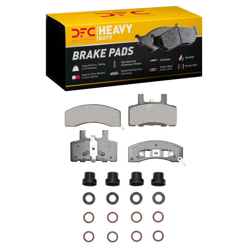 DFC 88-02 Chevrolet Express 3500 Front Heavy Duty Pads and Hardware Kit