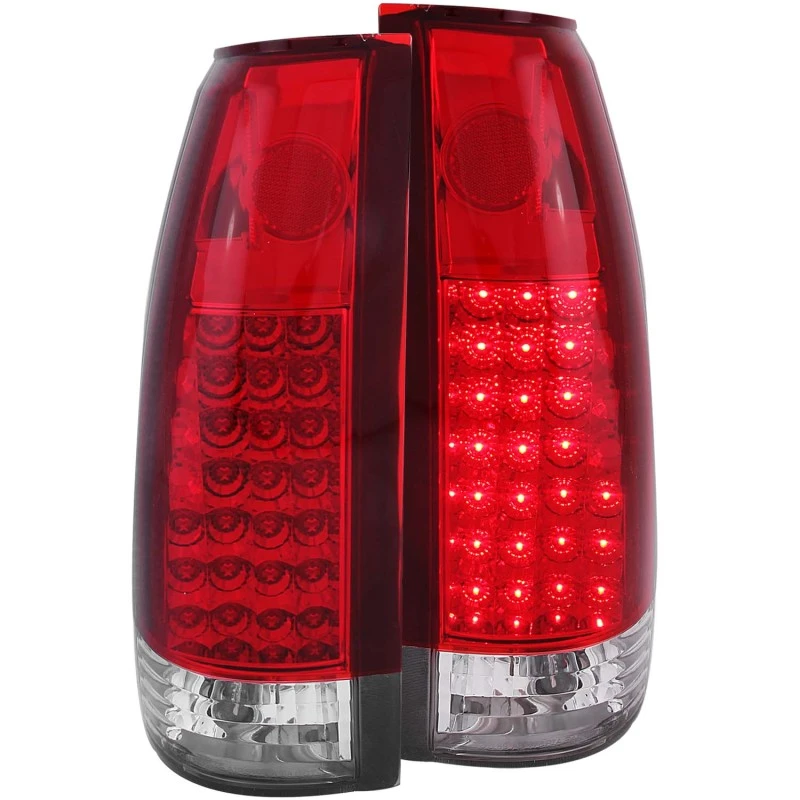 ANZO 1999-2000 Cadillac Escalade LED-Rückleuchten Rot Klar G2