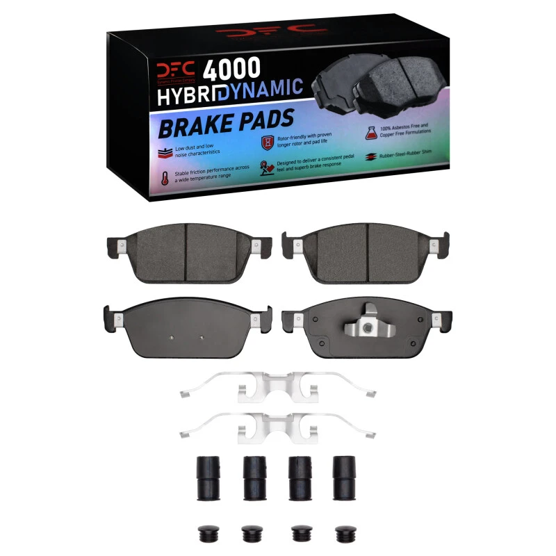 DFC 13-23 Ford Focus Front 4000 HybriDynamic Brake Pads and Hardware Kit