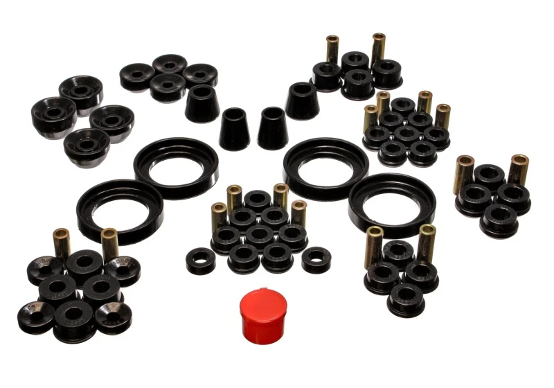 Energy Suspension 92-96 Honda Prelude Schwarzes Hyper-Flex Master Bushing Set