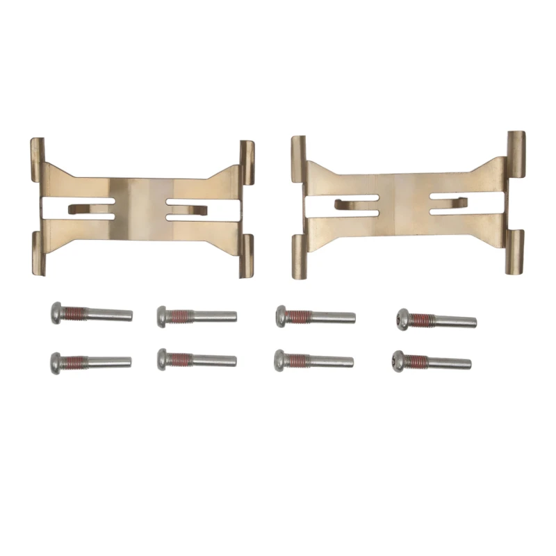 DFC 20-22 Ford Mustang Front 5000 Advanced Low Metallic Brake Pads and Hardware Kit