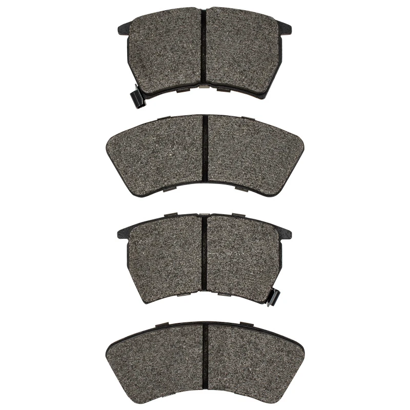 DFC 87-89 Mazda 323 Front 5000 Advanced Semi Metallic Brake Pads and Hardware Kit