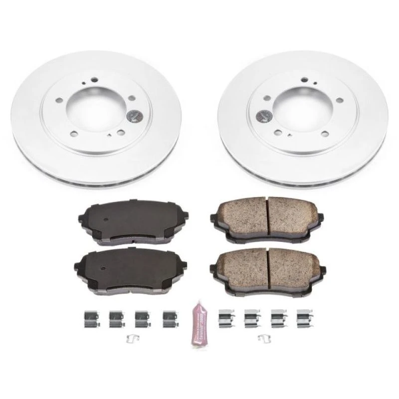 powerstop_CRK5437-67945b02815a0 Power Stop 04-06 Suzuki XL-7 Front Z17 Evolution Geomet Coated Brake Kit