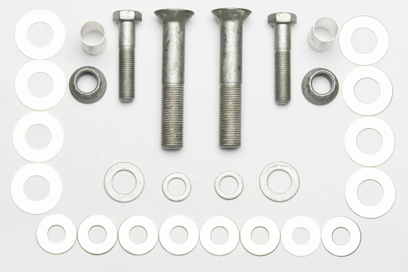 Wilwood bolt kit bracket 1/2-20 fhcs 3/8-24 hhcs W/NUTS/SHIMS