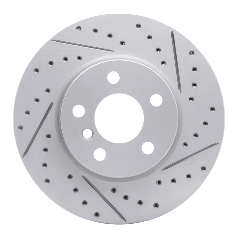 DFC 14-21 Mini Cooper (Excl Clubman Front Right Drilled & Slotted Geoperformance Rotor