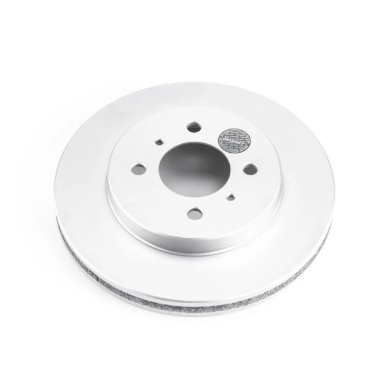 Power Stop Front Evolution Geomet Coated Rotor for 02-07 Mitsubishi Lancer