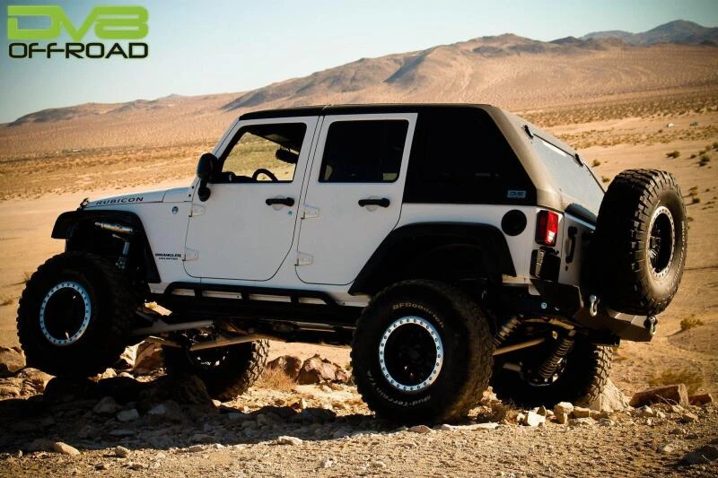 DV8 Offroad Fast Back Hard Top für 07-18 Jeep Wrangler JK 4-Türer