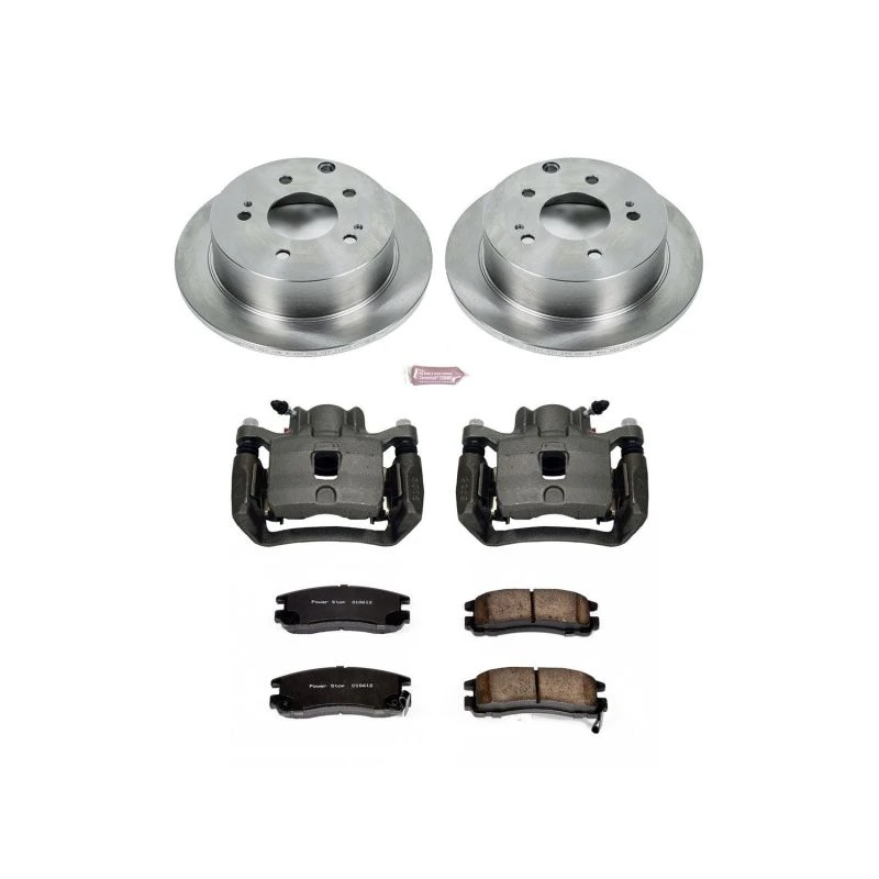 Power Stop Rear Autospecialty Brake Kit w/Calipers for 06-12 Mitsubishi Eclipse