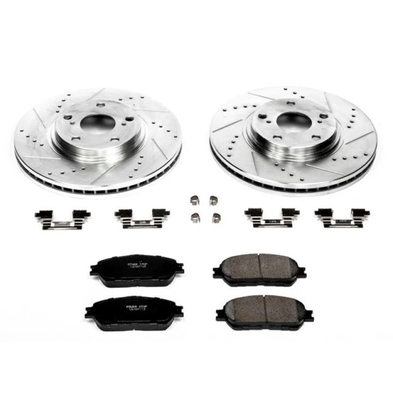 powerstop_K1141-67945e4238c20 Power Stop 04-06 Lexus ES330 Front Z23 Evolution Sport Brake Kit