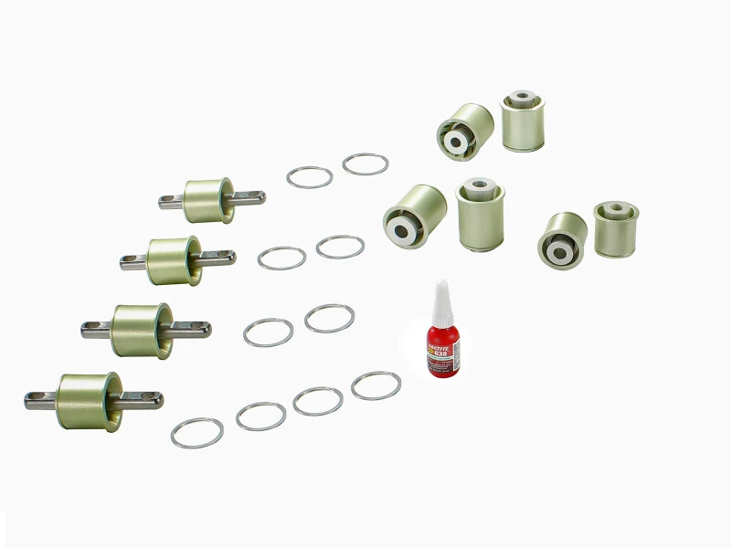 aFe Control PFADT Alu-Rahmen Drag Rear Solid Spherical C/A Lager-Set; 06-13 Chevy Corvette C6 Z06