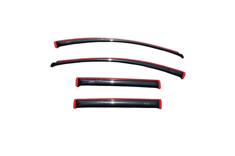 AVS 07-14 Ford Edge Ventvisor In-Channel Front- und Heckfenster-Deflektoren 4-teilig - Rauch