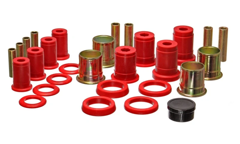 Energy Suspension 75 Chevy Monza/Vega Rote Hinterachslenker-Buchsen-Set