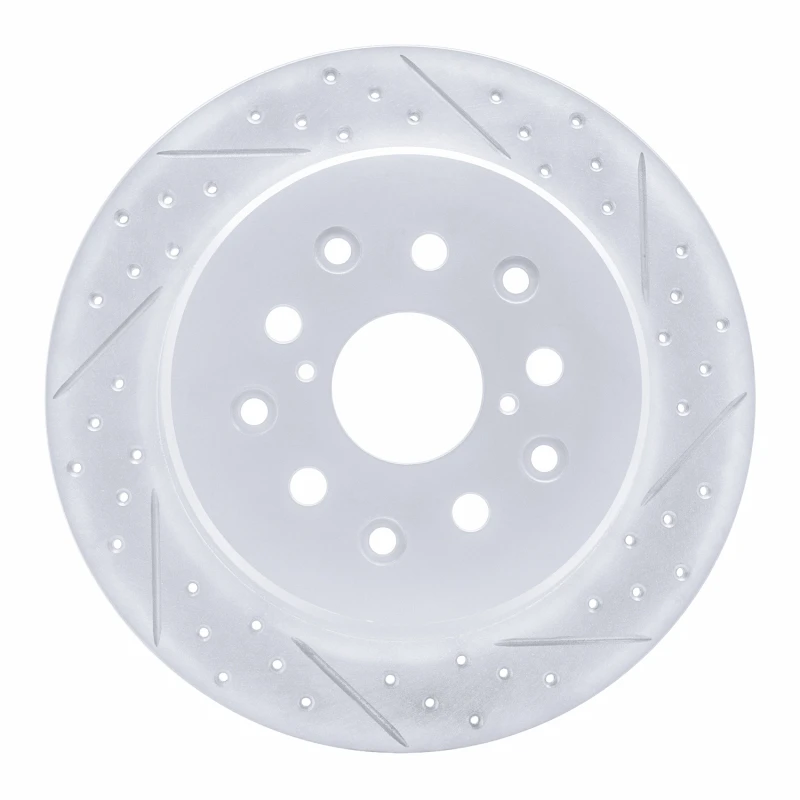 DFC 98-10 Lexus Sc430 Rear Right Drilled & Slotted Geoperformance Rotor