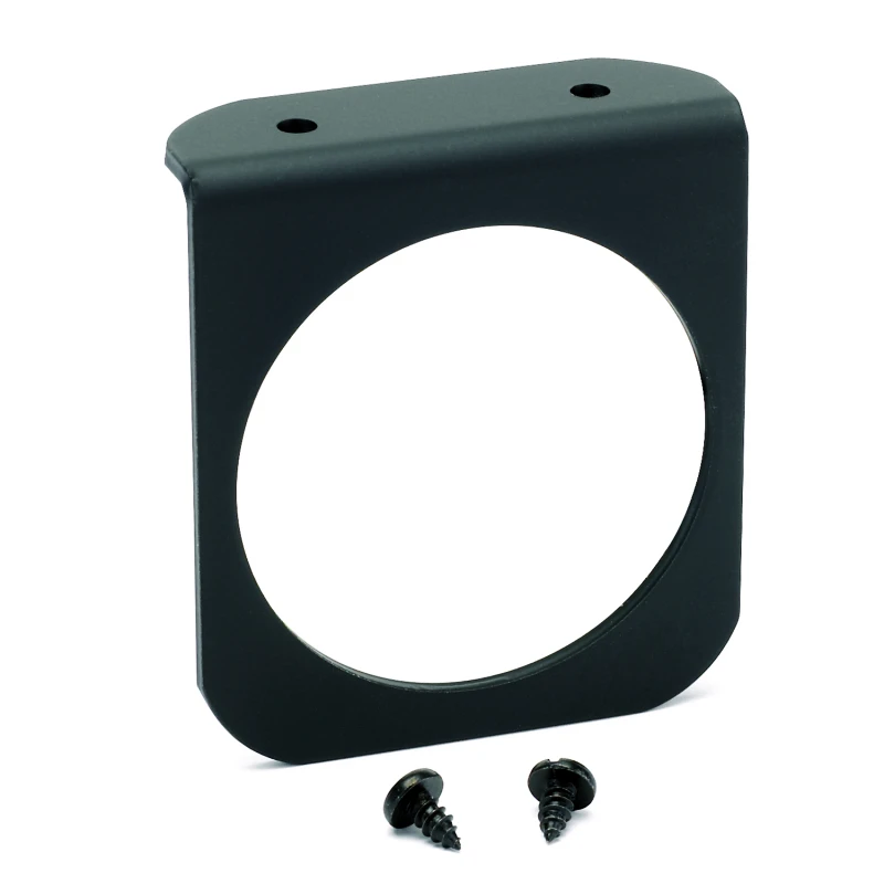 Autometer 2-5/8in Black Aluminum Single Gauge Mounting Panel