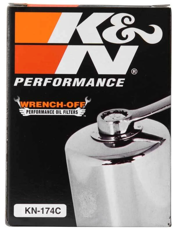 K&N Ölfilter 02-10 Harley Davidson VRSC 3 Zoll OD x 3,844 Zoll Höhe