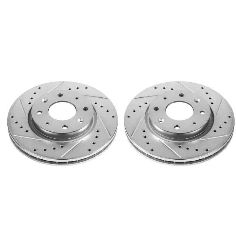 powerstop_JBR1515XPR-67944b5217109 Power Stop 04-09 Kia Spectra Front Evolution Drilled & Slotted Rotors - Pair