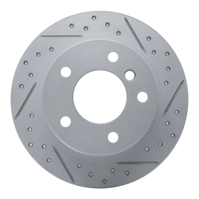DFC 95-99 BMW 318Ti Rear Right Drilled & Slotted Geoperformance Rotor