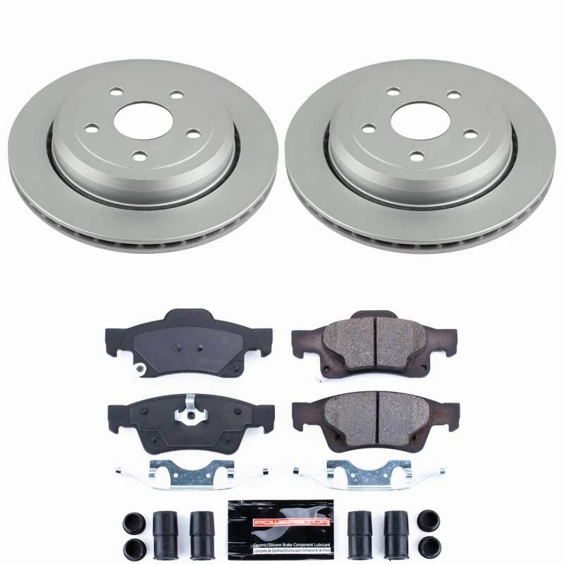 Power Stop 11-26 Dodge Durango Rear Z23 Coated Brake Kit