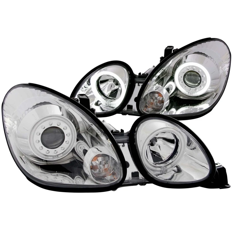 ANZO 1998-2005 Lexus Gs300 Projektor-Scheinwerfer mit Halo-Chrom