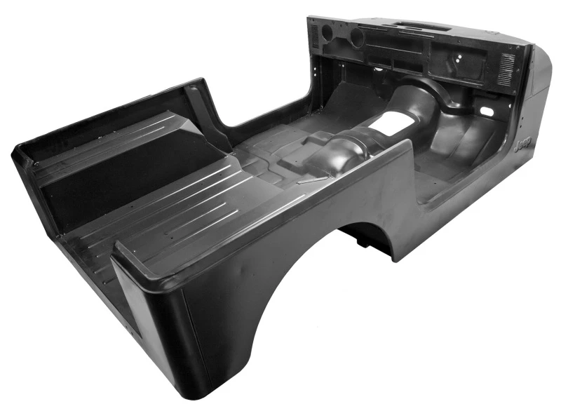 Omix-Reproduktion Stahlkarosserie-Wanne- 44-45 GPW Version F