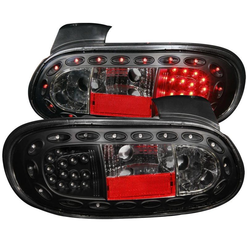 ANZO 1998-2005 Mazda Miata LED-Rückfahrscheinwerfer Schwarz