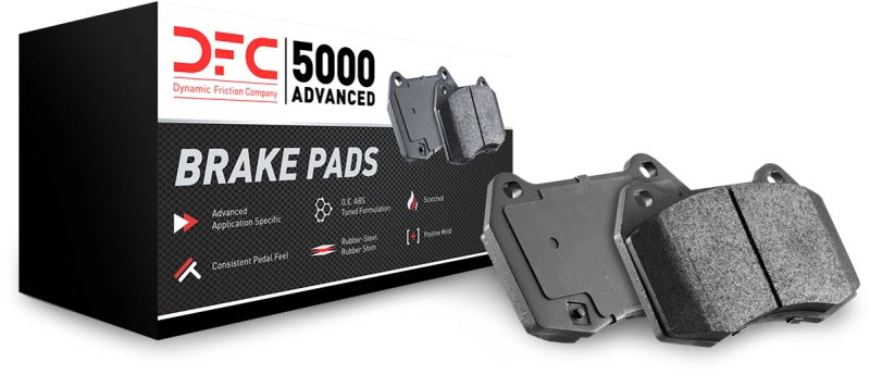 DFC 23-24 Vinfast Vf8 Front 5000 Advanced Ceramic Brake Pads and Hardware Kit