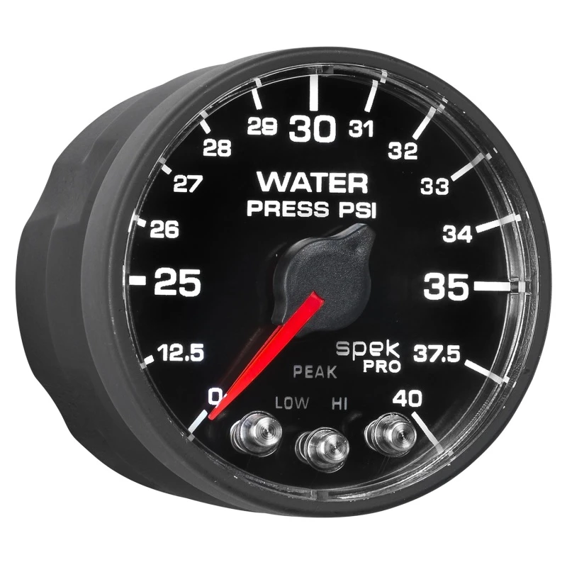 Autometer Spek-Pro - Nascar 2-1/16 Zoll Wasserdruck 0-40 psi Bfb