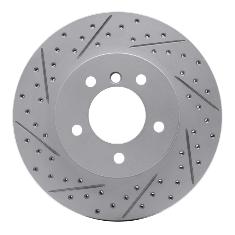 DFC 99-08 BMW Z4 Front Left Drilled & Slotted Geoperformance Rotor