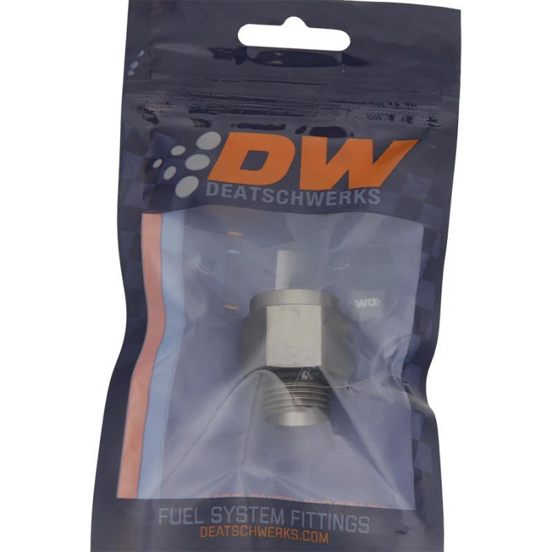 DeatschWerks 8AN ORB-Männlich auf 18 x 1,5 metrisch weiblich (inkl. O-Ring)